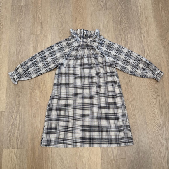 NWOT Dôen ruffled collar dress - Picture 9 of 13